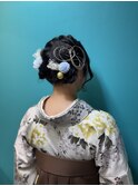 袴着付け＋ヘアセット