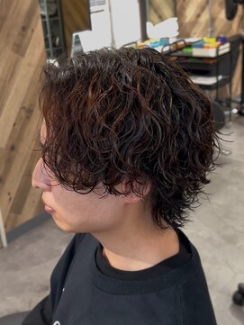 ビカムメンズヘアー 栄店(become men's hair) 波巻きウルフ/ウルフパーマ/サーフカール/名古屋/栄