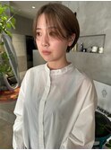 20代30代40代大人可愛いひし形ショートウルフワンカール