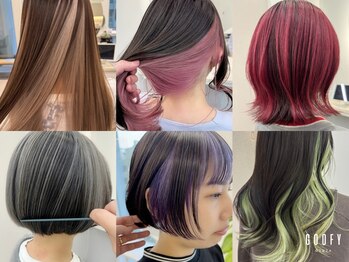 グーフィートーキョー 銀座(Goofy Tokyo)の写真/【SNS累計500万view】アンブレラカラーを世に広めた東京No.1のインナーカラー美容師がご提案◎