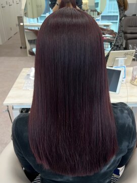 グーフィートーキョー 銀座(Goofy Tokyo) 美髪縮毛矯正/ストレート/艶髪/艶カラー/ボルドーカラー