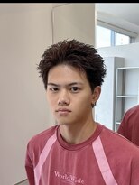 ビカムメンズヘアー 栄店(become men's hair)&nbsp;スパイキーショート短髪ツイストスパイラル
