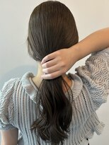 カシェル(cashel)&nbsp;透明感抜群オリーブグレージュ ／ワンカラー  透明感カラー