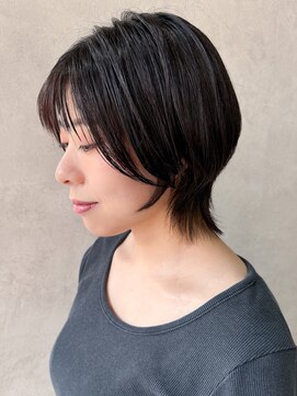 エンクス 天王町店(enx) ミディアムヘア/暗めカラー/グランマッシュ/天王町 NH97