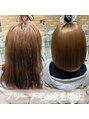 アース 新越谷店(HAIR&MAKE EARTH)&nbsp;ブリーチ毛でも叶う髪質改善ストレート
