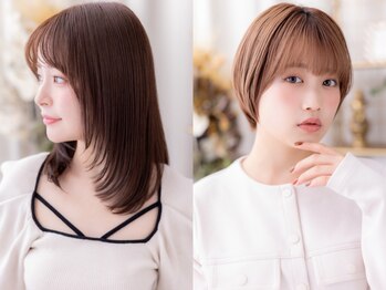 カバーヘア ブリス 戸田公園西口店(COVER HAIR bliss)の写真/戸田公園駅前★全ク-ポン<選べるトリートメント￥1650>顔周りレイヤーカット◎20代30代40代大人可愛い