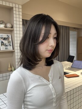 ケシキ 表参道 原宿(kesiki.) ミディアムレイヤー/ボブ/韓国ヘア/ミディアム