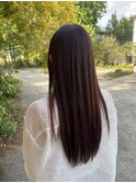 うねりが気になる方に！ネオメテオストレート＆髪質改善カラー