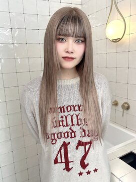 フウ(fuh) ミルクティー/エクステ/シールエクステ/デザインカラー