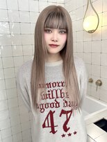 フウ(fuh) ミルクティー/エクステ/シールエクステ/デザインカラー