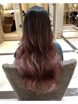 ロージアバイアルティナ(ROSIER by artina) ピンクバレイヤージュ