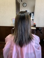 ヘアーエヌプラス (HAIR N+) ハッシュカット・バック重め仕上げ