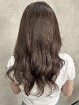 ルノン(LUNON)&nbsp;黒髪クラゲヘアーオリーブグレー小顔ココアベージュ