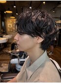 シャドウパーマ×ラフマッシュウルフ