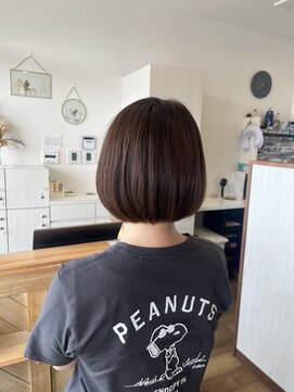 トップヘアー 池の内店(TOP HAIR) ナチュラルブラウン×髪質改善トリートメント〔きぃ〕
