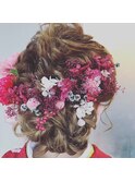成人式ヘアセット