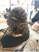 ボブ二次会ふわふわアレンジ【ヘアアレンジ　立川/立川南/袴】