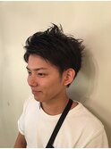 爽やかツーブロック