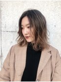 ミルクティーベージュ&ラフカール