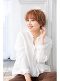 【Totia元町・三宮】大人かわいいショート×ことりベージュ