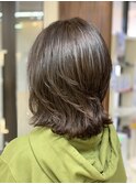 40代50代60代ウルフレイヤー　ミディアムレイヤー　くびれ　丸み