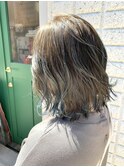 ブルーグラデーション_ケアブリーチ