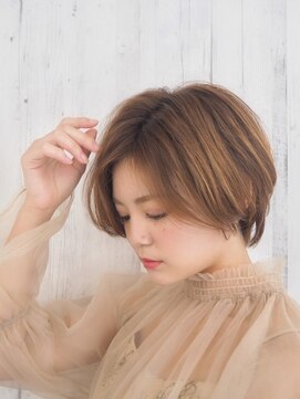 リアイス(Re:ICE) ミニウルフ/くすみブルー/流れるレイヤー/インナーハイライト