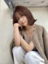 エイミーバイアフロート(amie  by afloat)&nbsp;ショコラブラウン×ワンレンボブ