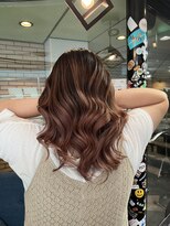 ラフ(LAFF)&nbsp;#黒髪#ボブルフ#ネビージュ#小顔#ワンレン