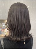 オリーブグレージュくびれヘア【肥田亜沙美】