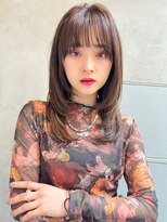 リベルテ銀座20代 レイヤー×ココアブラウン
