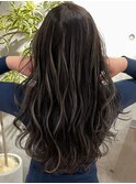 ハイライトバレイヤージュダブルカラーケアプリーチ30代40代