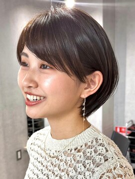 プルーヴ 秋葉原(prove) 30代40代大人女性/前髪ありショートボブ/ショートヘア/髪質改善