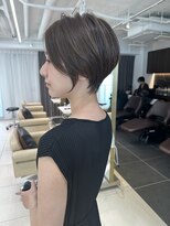 アンド ストーリーズ(&STORIES)&nbsp;大人可愛い小顔ひし形クビレ丸み20代30代40代大人ショート(蘭)