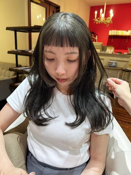 ペコリ ヘアールーム(PecoRi HAIR ROOM) オリーブグレー