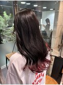 期間限定裾カラー/ピンクカラー【山崎ほのか】