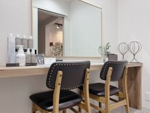 個室あり◎ウィッグのフィッティングにご利用いただけます。