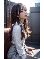 ラクヘアー 姪浜店(rak hair)&nbsp;レイヤープラスで抜け感たっぷりロング