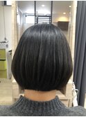 ボブ切りっぱなしボブパッツンボブ
