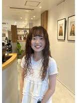 シアン 矢場町店(CYAN.)&nbsp;縮毛矯正ブリーチ履歴＋ウェーブパーマ