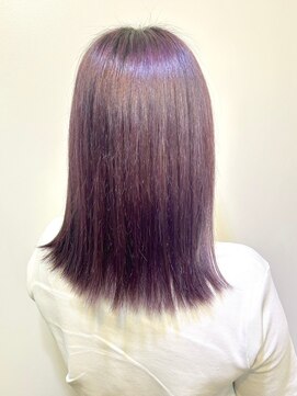 リリー シブヤ(Lilly shibuya) 【Lilly渋谷】#ラベンダーベージュ#ダブルカラー#学割U24#韓国