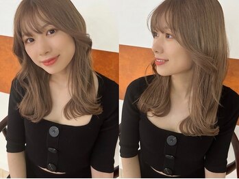 ビリーフ エマ 寝屋川店(be’leef.ema)の写真/顔の印象を大きく左右する《顔周りのカット》もお任せ！再現性高く、お店の仕上がりが続くのが嬉しい◎