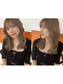 顔の印象を大きく左右する《顔周りのカット》もお任せ！再現性高く、お店の仕上がりが続くのが嬉しい◎