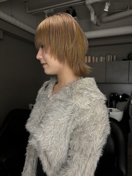 シーンヨコハマ 横浜店(SCENE yokohama) レイヤーボブ / ハイトーン