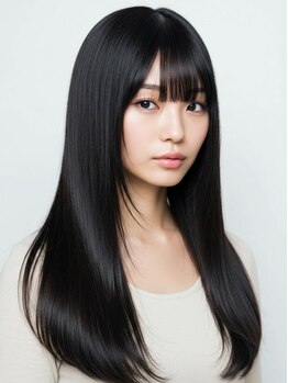 ソードリーフ 久宝寺店(swordlief)の写真/髪の美しさにこだわる職人気質の美容師さんお探しの方必見♪進化したナチュラルストレートへ☆