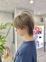 リベル 西中島(Libelle)&nbsp;ミルクティーベージュカラー/毛流れセンターパート