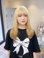 フラム 渋谷(flamme)&nbsp;◯ブロンドベージュ×ブラウン×レイヤーカット◯