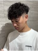 外国人風スペインカール