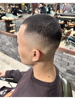 フォーコーナーズカットショップスリーセント 栄(FourCornersCutShop 3/cent)&nbsp;イージーパーマ/イージーバズ/ボウズフェード/クロップ