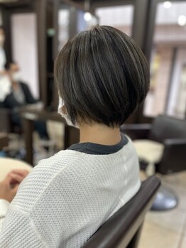 スティラアン 新小岩南口(Stilla an)の写真/骨格・髪質を見極めた似合わせショートで、一人ひとりのスタイルに合わせたstyleご提案いたします.*